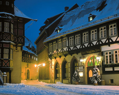 Marktplatz im Winter