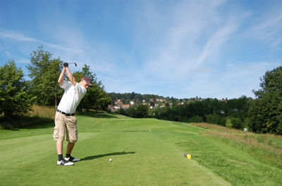 Golfen direkt neben (500m)