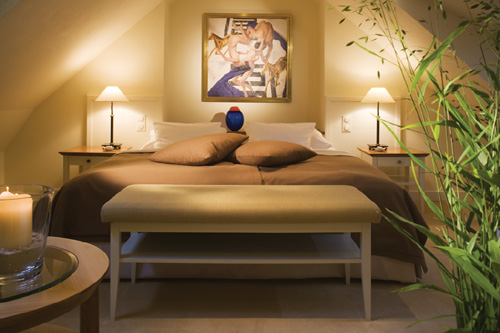 Schlafz. einer Kingsize Suite