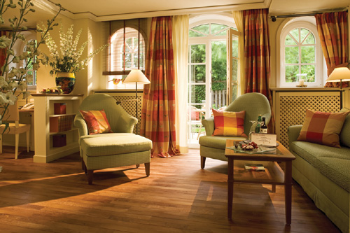 Wohnzimmer der Kingsize Suite