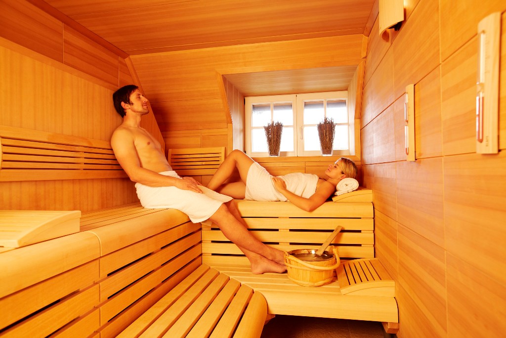Finnische Sauna