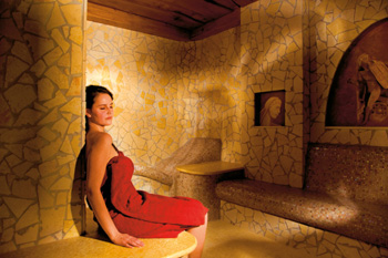 Caldarium im Wellnessbereich