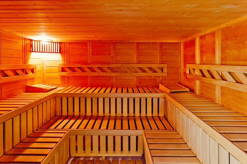 Finnische Sauna