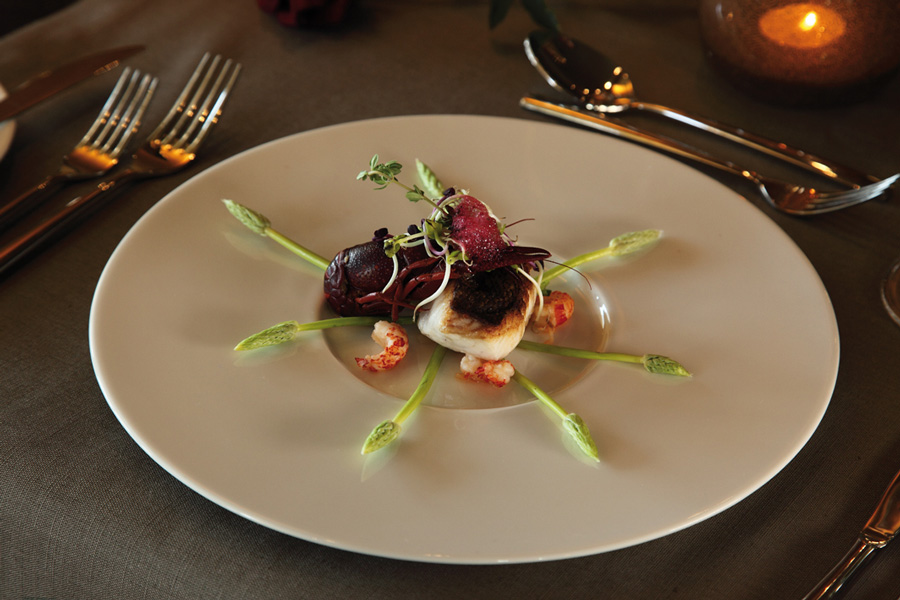 Gourmetk�che im �LION D�OR�