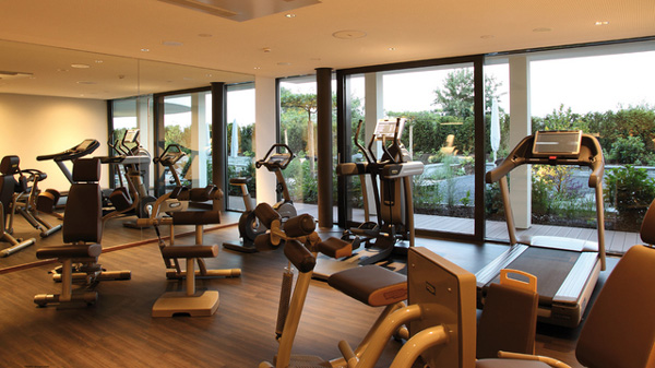 Fitnessraum Golf Panorama