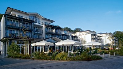 Aussenansicht mit Terrasse