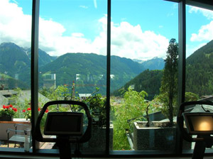 Panorama-Fitnessraum
