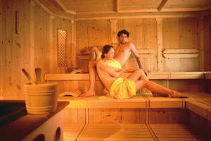 Finnische Sauna
