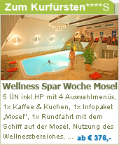 Wellness Spar Woche an der Mosel