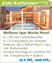 Mosel Sparwoche in Bernkastel-Kues