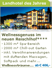 Wellnessgenuss im neuen Reischlhof****