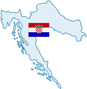 Karte 4 Kroatien